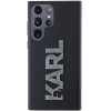 Etui Karl Lagerfeld 3D Rubber Glitter Logo na Samsung Galaxy S23 Ultra - czarne