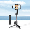 Ugreen selfie stick rozsuwany statyw teleskopowy z pilotem Bluetooth czarny (LP508)
