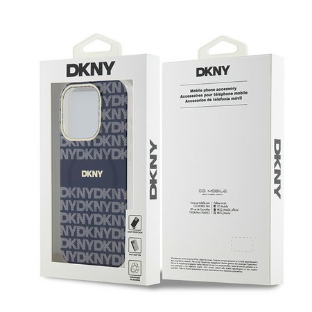 DKNY ETUI HARDCASE DO IPHONE 15 PRO 6.1 IML MONO & STRIPE DO MAGSAFE