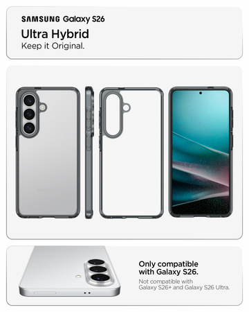 Spigen Ultra Hybrid, space crystal - Samsung Galaxy S26