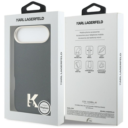 Etui Karl Lagerfeld Karl Head Logo       MagSafe do iPhone Air czarny