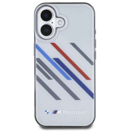 BMW ETUI HARDCASE MOTORSPORT IML RANDOM STRIPES DO IPHONE 16 PLUS 6.7