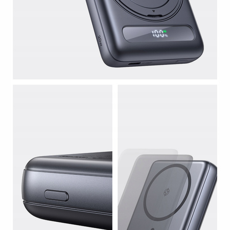 MCDODO POWERBANK INDUKCYJNY DO IPHONE ZE STOJAKIEM MAGSAFE 10000MAH USB-C