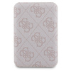 Zestaw Guess GUBPM5P15S4GEMGP iPhone15 6.1 hardcase + Powerbank 5000mAh MagSafe różowy/pink 4G Metal Logo