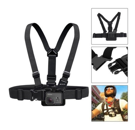 PULUZ ZESTAW AKCESORIÓW DO KAMER SPORTOWYCH GOPRO SJ CAM XIAOMI 53 ELEMENTY