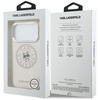 Etui Karl Lagerfeld Point & Choupette Sketch MagSafe do iPhone 17 Pro Max różowy