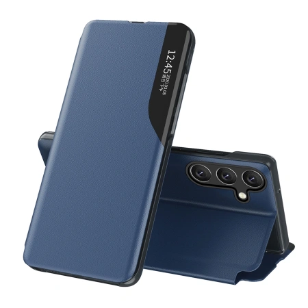 HURTEL ETUI ECO LEATHER VIEW CASE DO SAMSUNG GALAXY S25 EDGE Z KLAPKĄ