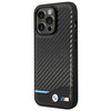 BMW ETUI LEATHER CARBON DO IPHONE 14 PRO 6.1 OCHRONNE HARDCASE DESIGN