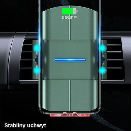 USAMS UCHWYT DO TELEFONÓW Z ŁADOWANIEM DO MAGSAFE 10W DO IPHONE 12 13 14 15