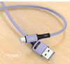 USAMS KABEL MICRO USB 2A DO TELEFONÓW 1M Z TECHNOLOGIĄ SZYBKIEGO ŁADOWANIA