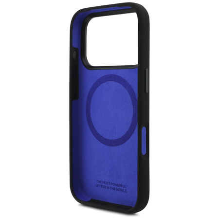 Etui BMW M Silicon Logo MagSafe do iPhone 17 Pro czarny