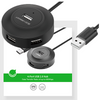 Ugreen HUB 4w1 USB-A - 4xUSB-A 2.0 480Mb/s 1m czarny (CR106)