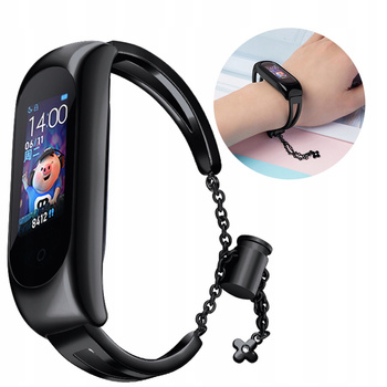 HURTEL PASEK METALOWA OPASKA DO XIAOMI MI BAND 6 5 4 3 ZAMIENNIK ŁAŃCUSZEK