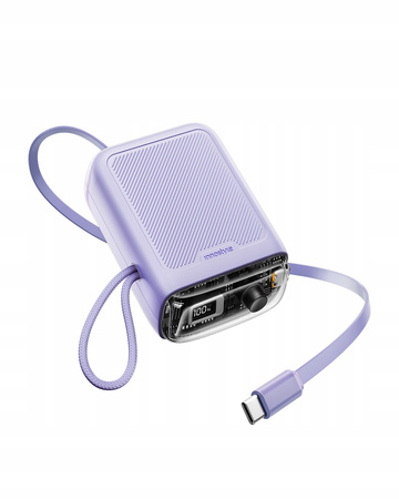 INNOSTYLE MINI POWERBANK 10000MAH 2X USB-C TYP C 33W ROZWIJANY KABEL USB-C