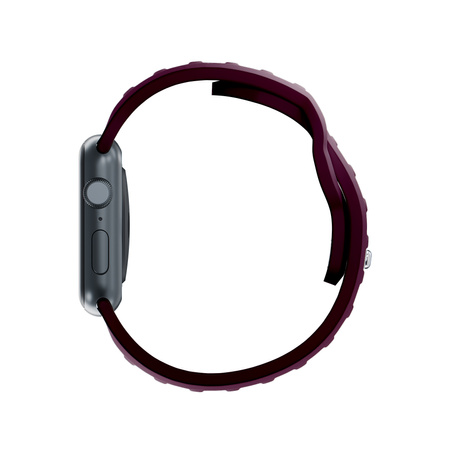 38/40/41/42 mm Mulberry (small) - 3mk Silicone Watch Strap for Apple