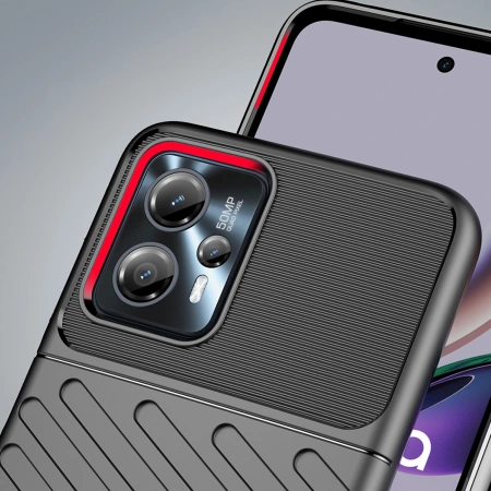 THUNDER CASE ETUI SILIKONOWE PANCERNE DO MOTOROLA MOTO G13 OCHRONA TELEFONU