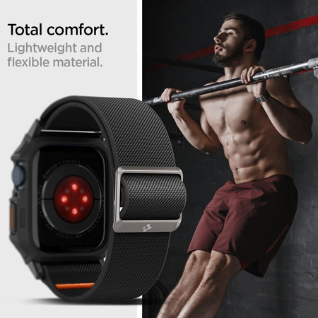 SPIGEN ETUI LITE FIT PRO DO APPLE WATCH 4 5 6 7 8 9 SE 44 45 MM OCHRONNE