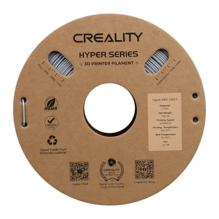CREALITY FILAMENT HYPER ABS DO DRUKAREK 3D SZARY 1.75MM 1KG WYSOKA