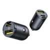 Ładowarka samochodowa Baseus Tiny Star 30W USB-A USB-C - czarna