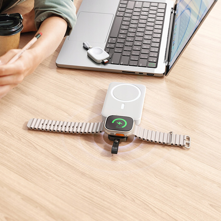 MCDODO ŁADOWARKA INDUKCYJNA ZEGARKA USB-C DO APPLE WATCH 8 9 SE ULTRA PASEK
