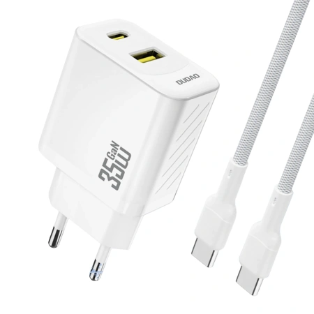 DUDAO ŁADOWARKA A27 MAXC 35W DO TELEFONÓW IPHONE 12 13 14 15 Z KABLEM