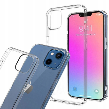 HURTEL POKROWIEC ŻELOWY DO IPHONE 13 PRO ULTRA CLEAR 0.5MM PRZEZROCZYSTY