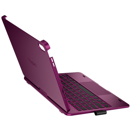 Etui Typecase Flexbook Touch z klawiaturą do iPad 11" (A16) 2025 / iPad 10.9" 2022 malinowy