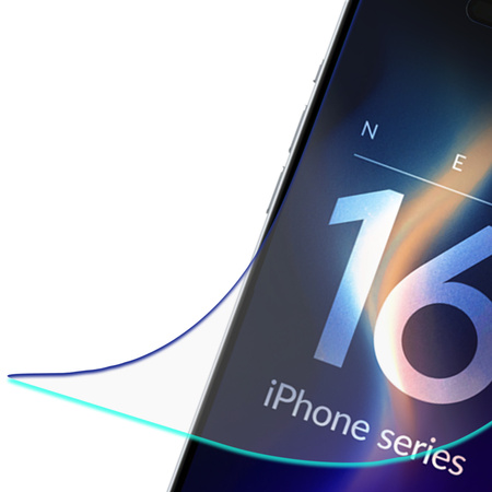 3MK FLEXIBLEGLASS SZKŁO DO APPLE IPHONE 16 PRO OCHRONA EKRANU Z WYSOKĄ