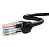 Kabel Ethernet Baseus High Speed Cat 5 RJ-45 1000Mb/s 3m okrągły - czarny