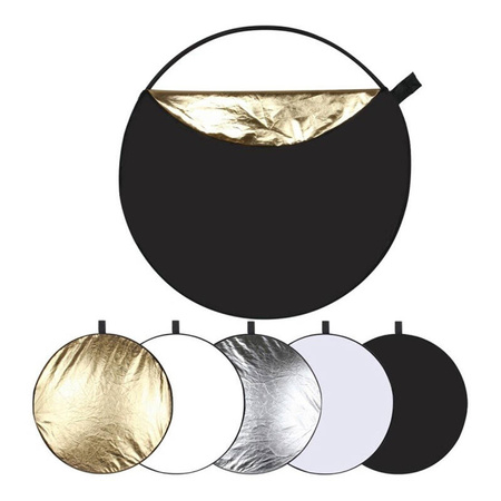 PULUZ BLENDA FOTOGRAFICZNA 5W1 Z FUTERAŁEM 60CM DO FOTOGRAFII I FILMOWANIA