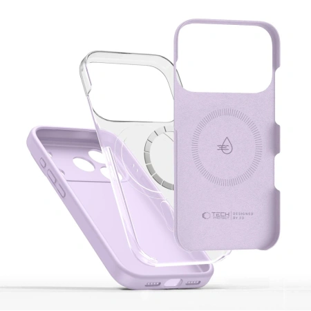 TECH-PROTECT ETUI SILICONE MAGSAFE DO IPHONE 17 PRO MAX OCHRONA SILIKONOWA