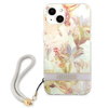 Guess GUHCP13SHFLSU iPhone 13 mini 5,4" fioletowy/purple hardcase Flower Strap