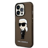 Karl Lagerfeld KLHCP14LHNIKTCK iPhone 14 Pro 6,1" czarny/black hardcase Ikonik Karl Lagerfeld