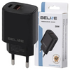 ŁADOWARKA SIECIOWA BELINE 1X USB-C 1X USB 20W DO TELEFONÓW SZYBKA PD QC 3.0