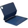 Etui Typecase Edge z klawiaturą do iPad Air 11" 2024/2025 błękitny pacyfik