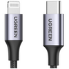Kabel Ugreen US304 Lightning - USB-C 2.0 MFi 2 m - szary