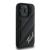 KARL LAGERFELD ETUI HARDCASE DO IPHONE 16 PRO QUILTED Z DEKORACYJNYM WZOREM