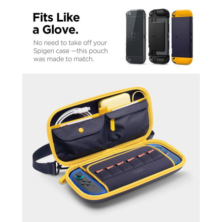SPIGEN NANO POP PRO POUCH NINTENDO SWITCH 2 BLUEBERRY NAVY