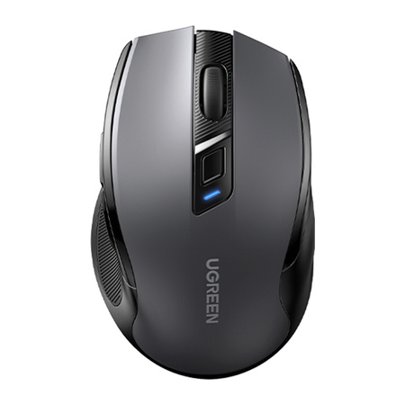 Mysz bezprzewodowa UGREEN MU006S BT+2.4GHz USB-C (czarna)