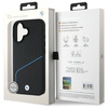 BMW BMHMP16S23RDCLK iPhone 16 6.1       czarny/black hardcase Sign Leather Textured And Line MagSafe