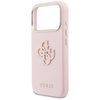 Etui Guess FW Resin Logo do iPhone 17 Pro różowy