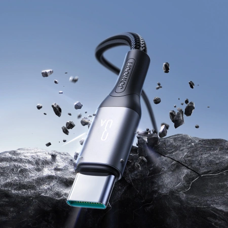 JOYROOM KABEL USB-A DO USB-C 1M S-A28 3A DO TELEFONÓW TABLETÓW Z WYSOKĄ