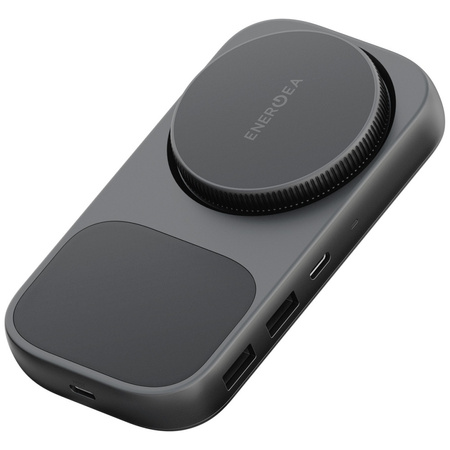 Stacja dokująca Energea WiDock Plus 7w1 USB-C 3.1 z Qi2 grafitowy