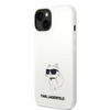 Karl Lagerfeld KLHMP14MSNCHBCH iPhone 14 Plus 6,7" hardcase biały/white Silicone Choupette MagSafe