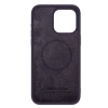 Silikonowe etui Nillkin CamShield Silky Silicone Case do iPhone 15 Pro Max z osłoną na aparat - ciemnofioletowe