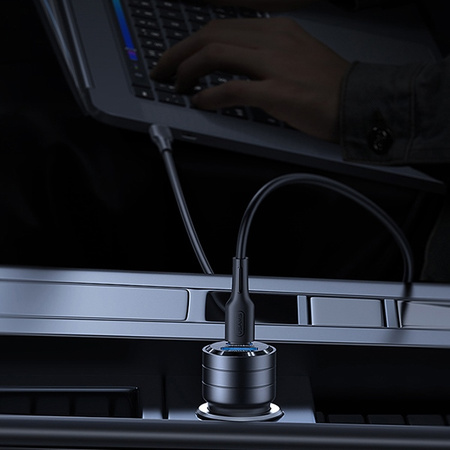 USAMS ŁADOWARKA C36 95W CAR DO TELEFONÓW DO SAMOCHODU FAST CHARGE USB USB-C