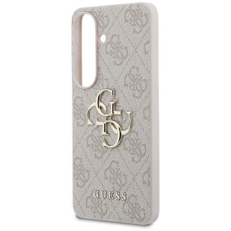 Etui Guess 4G Big Metal Logo do Samsung  Galaxy S26 różowy
