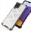 HURTEL HONEYCOMB ETUI PANCERNE DO SAMSUNG GALAXY A22 4G Z ŻELOWĄ RAMKĄ