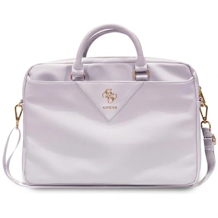 Guess Torba GUCB15ZPGSTEGU 16fioletowy/purple Triangle 4G
