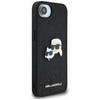 KARL LAGERFELD ETUI CASE FIXED GLITTER DO IPHONE 15 14 16 Z METALOWYM PINEM